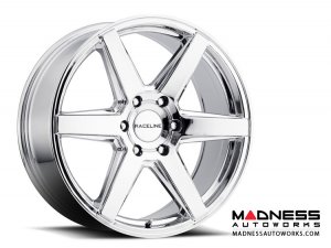Jeep Custom Wheels (1) - Raceline - 156C - 18"x8" - Surge Chrome Jeep Custom Wheels (1) - Raceline - 156C - 18"x8" - Surge Chrome